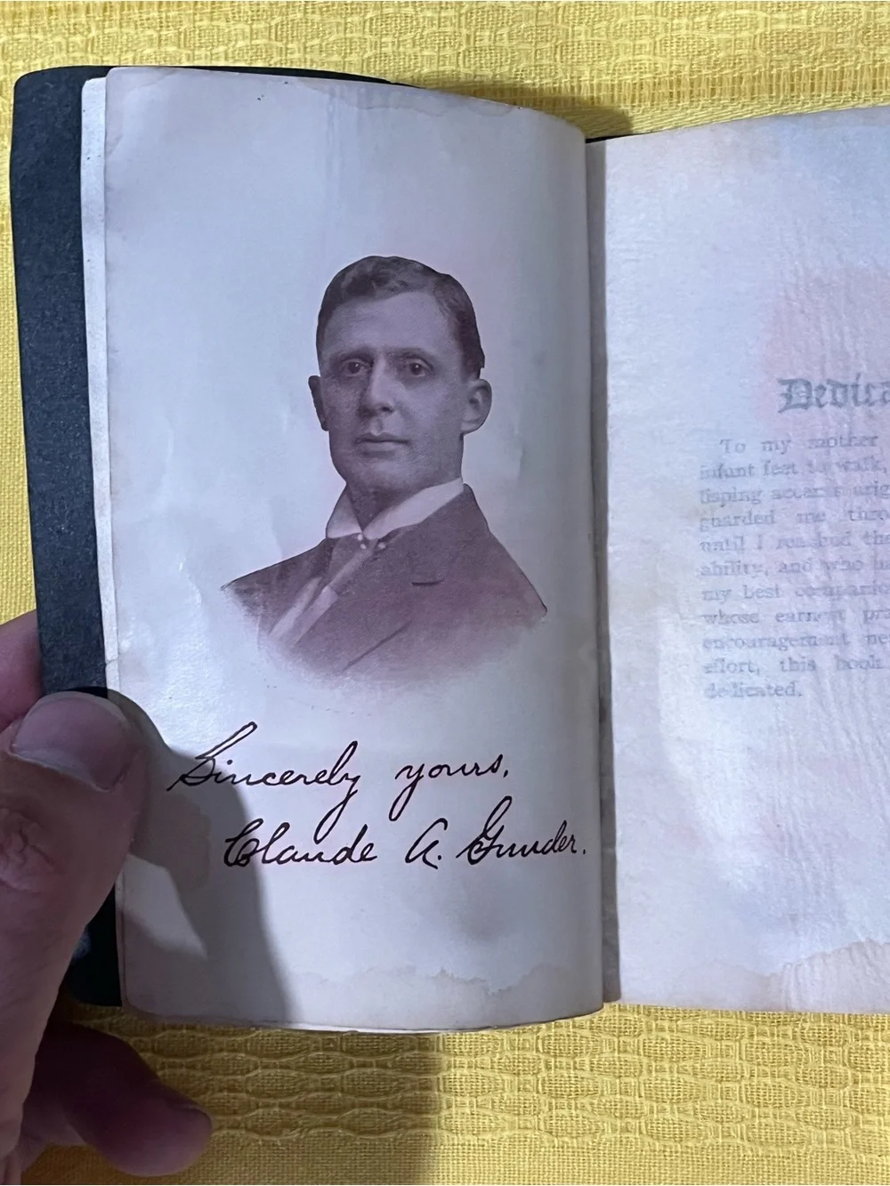 Original 1910 “Saved by the Blood from a Drunkards Hell” Pocket Book - Rare!